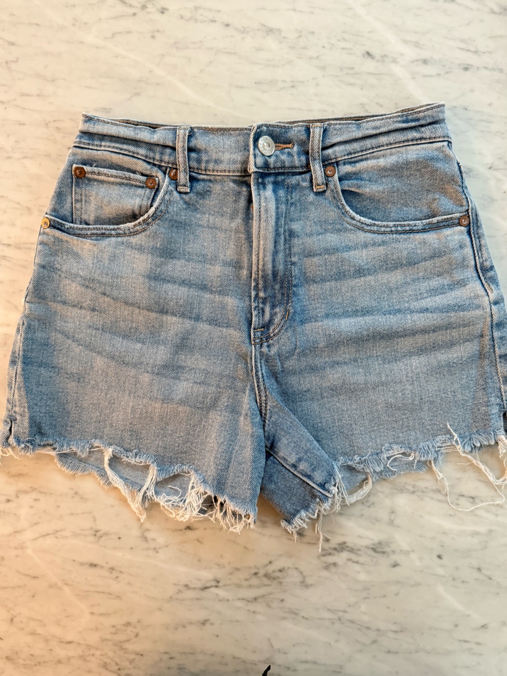 American Eagle Women's 90’s Highest Rise Boyfriend Short Stretch Sz 2